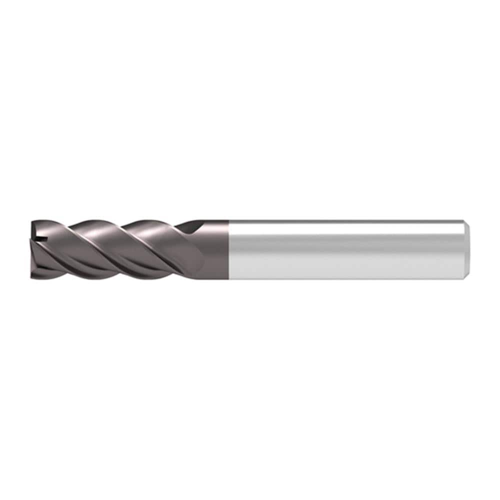 Square End Mill: 18.00 mm Dia, 35.00 mm LOC, 4 Flute, Solid Carbide