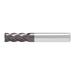 Square End Mill: 18.00 mm Dia, 35.00 mm LOC, 4 Flute, Solid Carbide