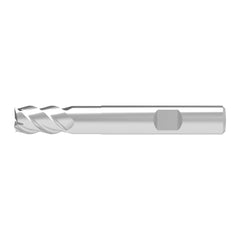 Square End Mill: 20.00 mm Dia, 32.00 mm LOC, 4 Flute, Solid Carbide