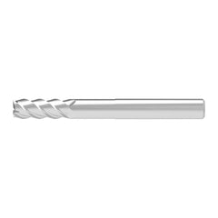 Square End Mill: 18.00 mm Dia, 47.00 mm LOC, 4 Flute, Solid Carbide