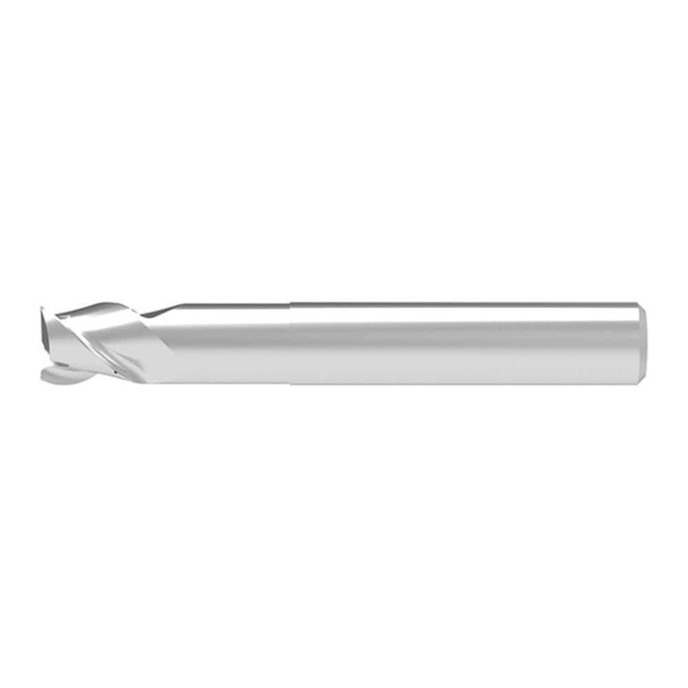 Square End Mill: 15.00 mm Dia, 17.00 mm LOC, 3 Flute, Solid Carbide