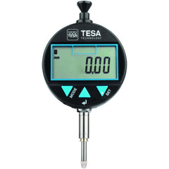 Electronic Test Indicator: 12.50 mm Max, MPEE, retractable plunger: 10¬†¬µm¬†¬± 1 digit & MPEP, 1 mm: 8 ¬µm Accuracy, Steel Contact Point