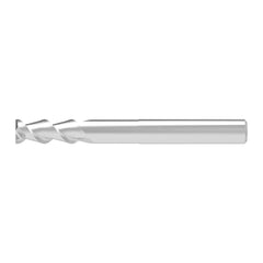 Square End Mill: 16.00 mm Dia, 17.00 mm LOC, 2 Flute, Solid Carbide