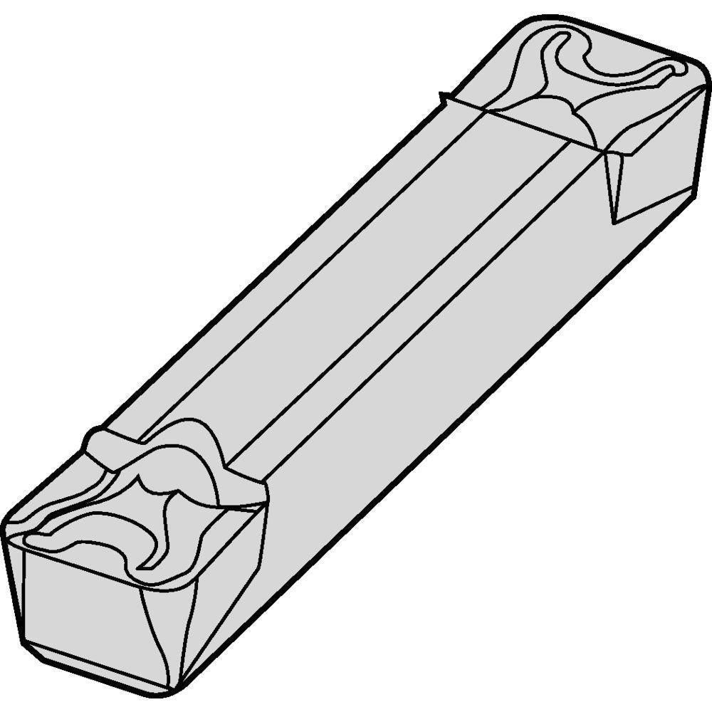 Grooving Insert: A4G 4S GMN, KCU10B, Carbide