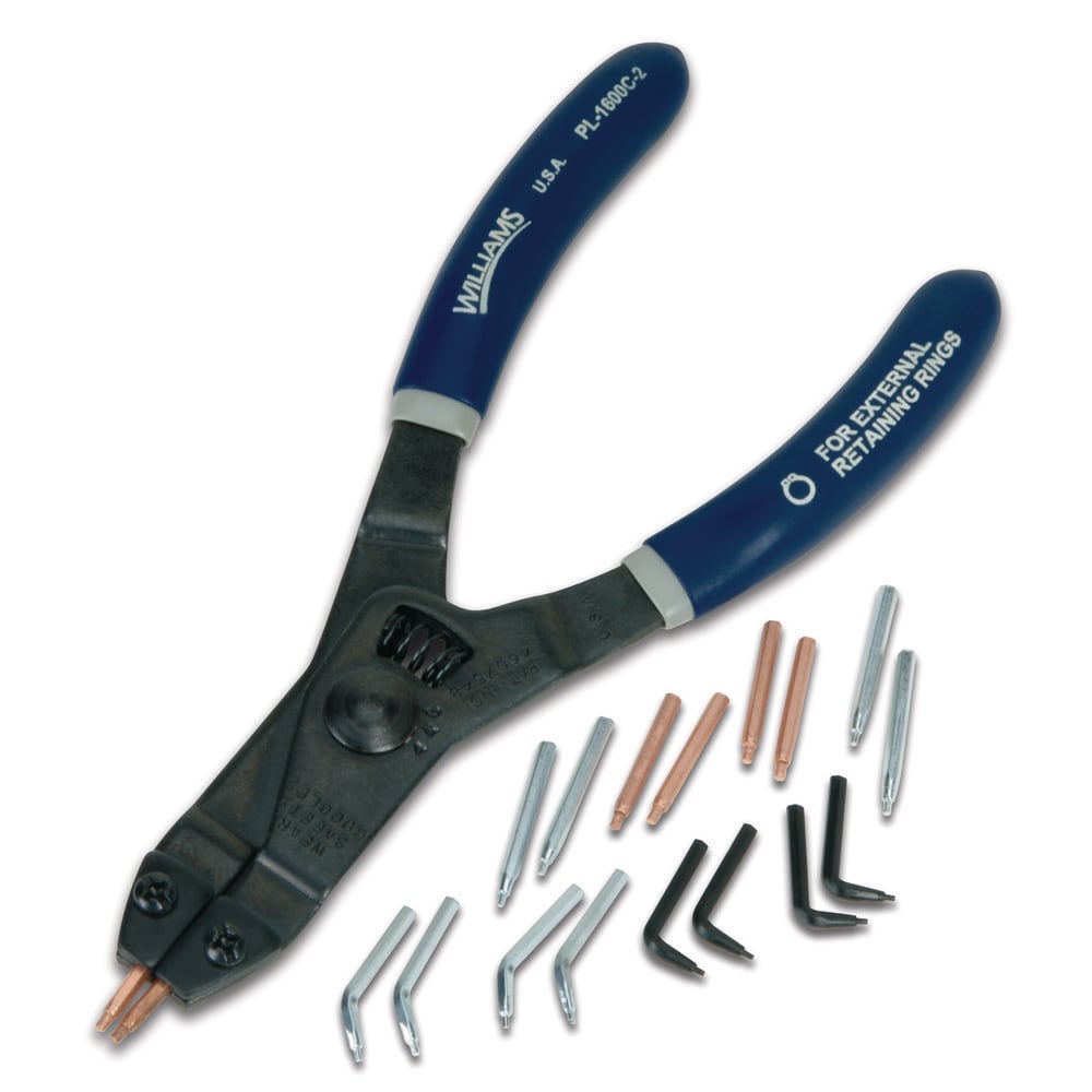 Retaining Ring Pliers; 3/32 - 1-1/32"OPEN EXTERNAL SNAP RING PLIER