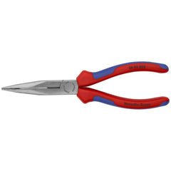 Long Nose Pliers; Pliers Type: Long Nose Pliers, Cutting; Jaw Texture: Serrated; Jaw Length (Inch): 2-7/8; Jaw Width (Inch): 45/64