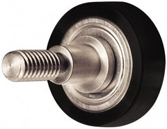 Plain Cam Follower: 0.625" Roller Dia, 0.165" Roller Width, 0.5" Stud Dia