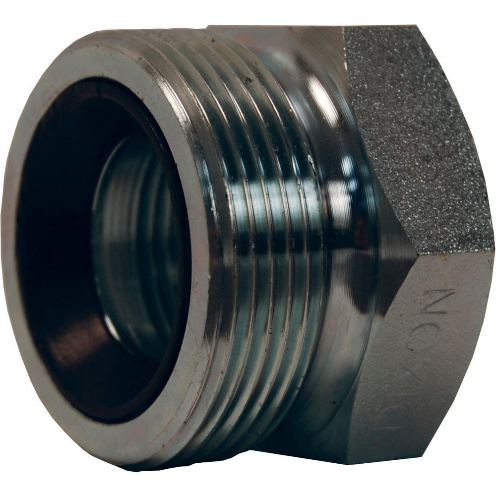 Ground Joint Hose Couplings; Thread Type: FNPT x NPSM; Thread Size: 1, 1-1/2; Type: Spud; Material: 316 Stainless Steel; Size: 1 in; Style: Female Spud