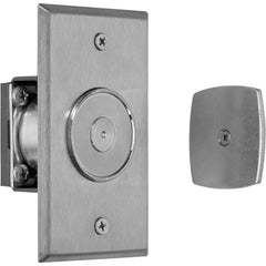 Electromagnet Locks; Lock Type: Door Position Switch; Mount Type: Surface; Material: Steel; Opening Action: Electromagnetic; Strike Plate Length: 2.5; Strike Plate Width: 4.5