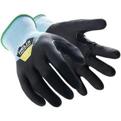 Cut, Puncture & Abrasion-Resistant Gloves: Helix 3023, Size Small, ANSI Cut A5, ANSI Puncture 4, Nitrile, HPPE Blend