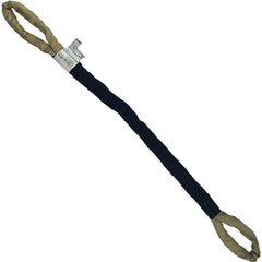 Eye & Eye Round Sling: 14' Long, 10600 lb Vertical Capacity, 8500 lb Choker Capacity