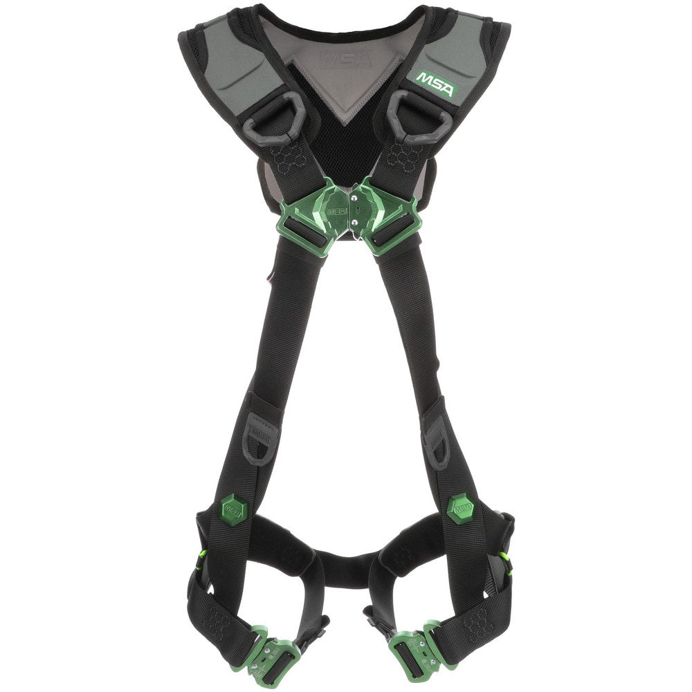 Fall Protection Harnesses:  400.000 Lb,  Standard Style,  Size 2X-Large,  For Confined Space, General Industry & General Purpose,  Polyester, Back D-Ring