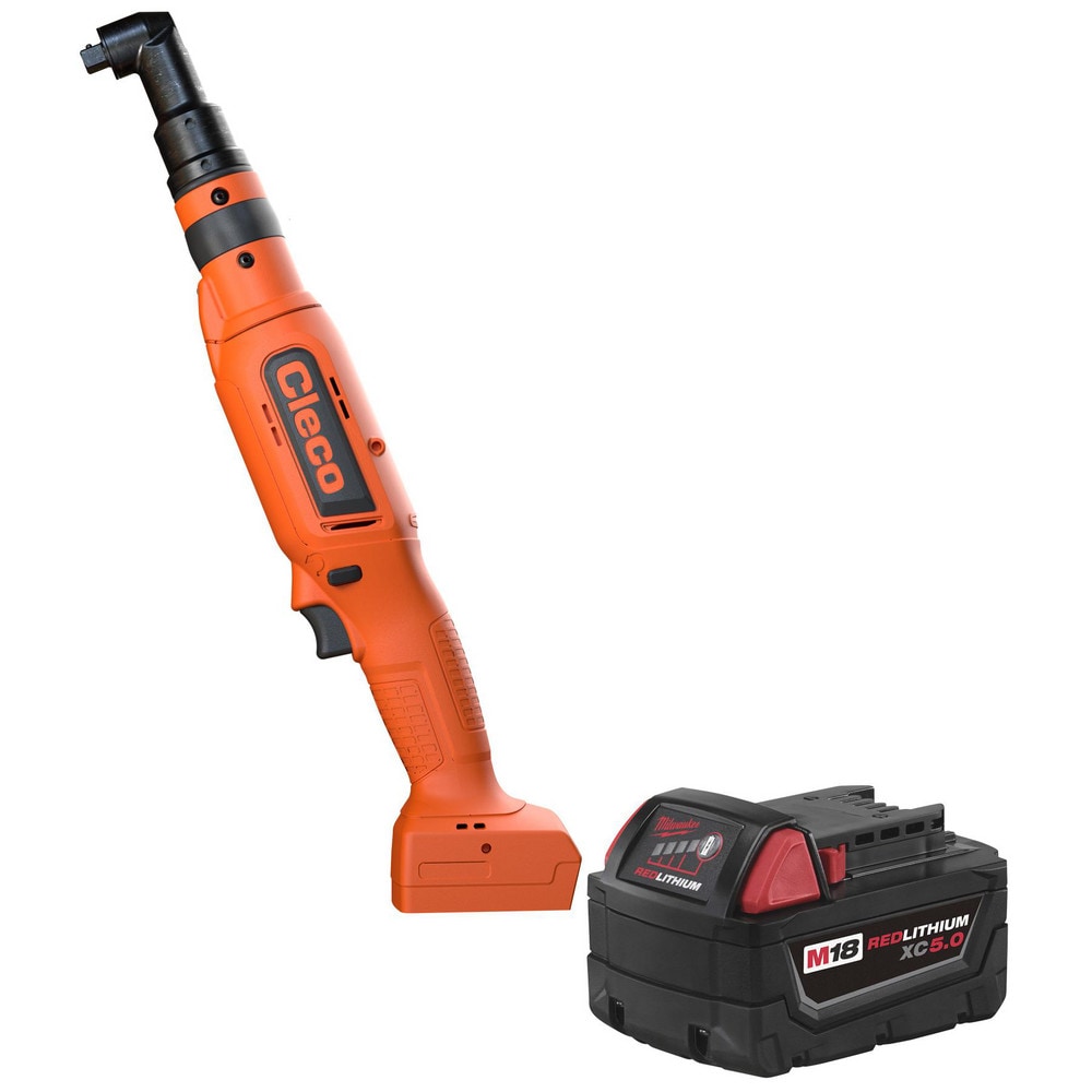 Cordless Nutrunners; Handle Type: Right Angled; Voltage: 18.00; Chuck Size (Inch): 3/8; Torque: 37.100; Clutch Style: Shut-Off; Reversible: Yes; Battery Chemistry: Lithium; Batteries Included: Yes