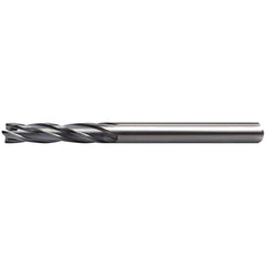 Square End Mill: 0.078" Dia, 0.2340" LOC, 4 Flute, Solid Carbide