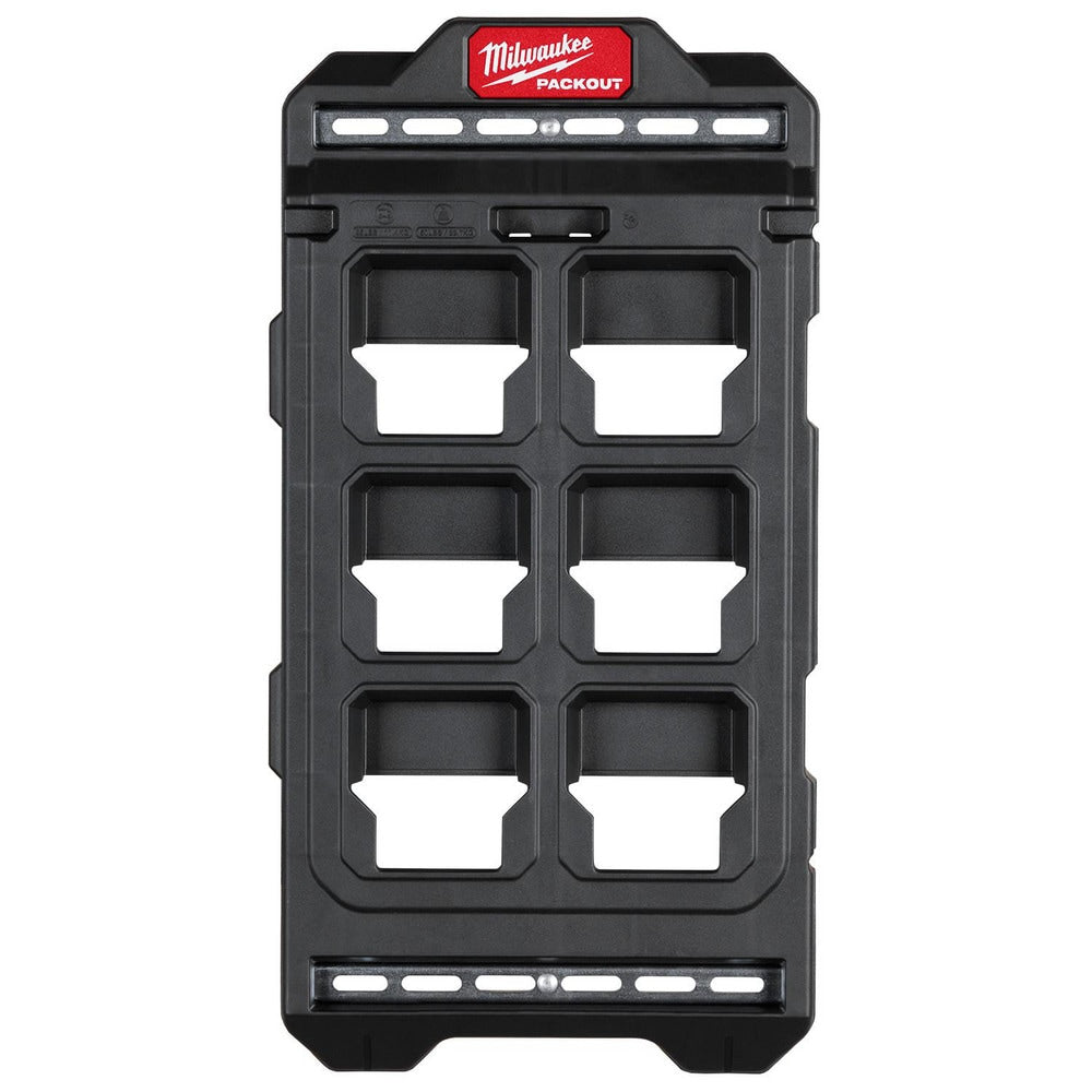 Tool Box Case & Cabinet Accessories; Accessory Type: Wall Plate; Material: Polyethylene; Overall Thickness: 10.25 in; Material Family: Polyethylene; Overall Depth: 1 in; Overall Width: 10 in; Overall Height: 20 in; For Use With: Tool Storage and PACKOUT&t