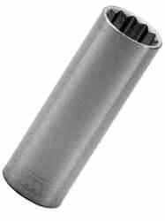 Hand Socket: 3/8" Drive, 11/16" Socket, 6-Point