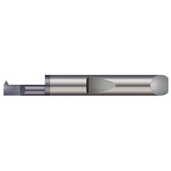 Single Point Threading Tools; Thread Type: Internal, External; Material: Solid Carbide; Profile Angle: 60; Threading Diameter (Decimal Inch): 0.3820; Cutting Depth (Decimal Inch): 1.2500; Maximum Threads Per Inch: 2