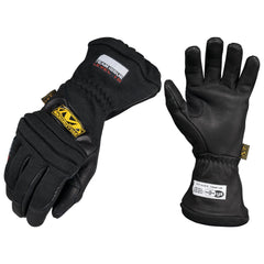 Work Gloves: Mechanix Wear CXG-L10, Size X-Large, Leather Lined, Leather, Flame Resistant