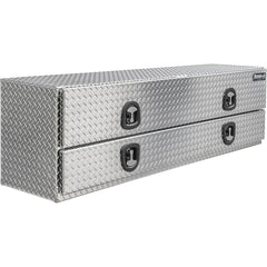 Truck Tool Storage Units; Type: Contractor Box; For Use With: Trucks; Storage Capacity (Cu. Ft.): 15.75; Color: Diamond Silver; Material: Aluminum