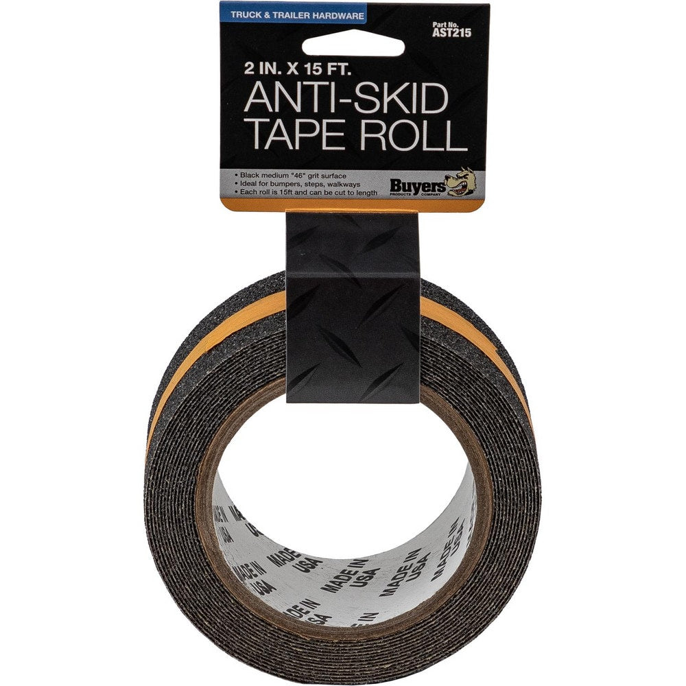 Floor & Aisle Marking Tape:  2" Wide,  15' Long,  Silicon Carbide