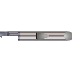 Single Point Threading Tools; Thread Type: Internal, External; Material: Solid Carbide; Profile Angle: 60; Threading Diameter (Decimal Inch): 0.2520; Cutting Depth (Decimal Inch): 1.7500; Maximum Threads Per Inch: 48