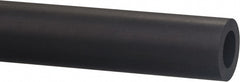 Plastic Round Tube: 0.75" ID, 1" OD, 8' OAL, Gray, Nylon 6/6 (MDS-Filled)