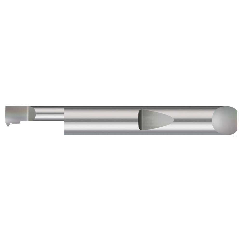 Single Point Threading Tools; Thread Type: Internal, External; Material: Solid Carbide; Profile Angle: 60; Threading Diameter (Decimal Inch): 0.0550; Threading Diameter (mm): 1.40; Cutting Depth (Decimal Inch): 0.1500; Maximum Threads Per Inch: 56