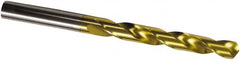 Jobber Drill: 9.70 mm Dia, 118 deg Point, High Speed Steel