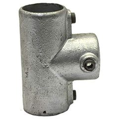 Pipe Rail Fittings; Rail Fitting Type: Tee; Type: Fit Rite Long Tee, Used To Join 2 Rails Together At Top Of A Stanchion; Material: Steel; Tee Type: Side Outlet Tee