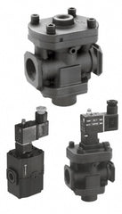 Smooth Start Air Valve: Solenoid Actuator, NPT Thread