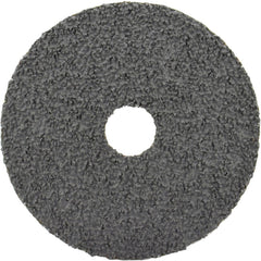 Fiber Disc:  9-1/8" Disc Dia, Arbor Hole, 60 Grit, Ceramic Alumina