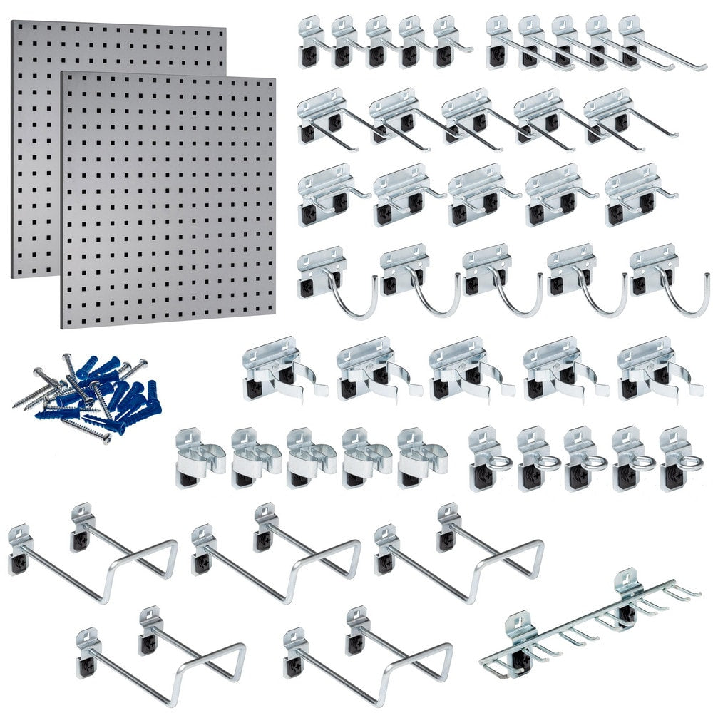 Pegboard Kit: 24 x 24", Steel