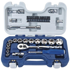 Combination Hand Tool Set: 34 Pc, Basic Tool Set