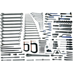 Combination Hand Tool Set: 135 Pc, Heavy Duty Maintenance Tool Set