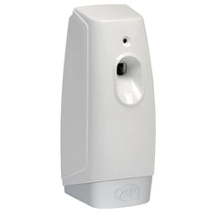 Air Freshener Dispensers & Systems; Activation Method: Metered Aerosol; Mount Type: Wall, Surface; Dispensing Method: Continuous Scent, Spray, Time Release; Dispenser Color: White; Batteries Included: No; Battery Chemistry: Alkaline; Battery Size: AA