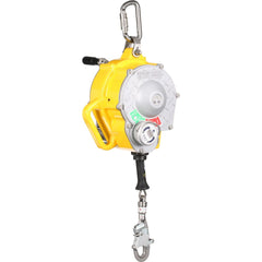 Self-Retracting Lifeline:  310 lb Capacity,  50.00' Lifeline,  Carabiner