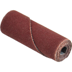 Straight Cartridge Roll:  5/8" Dia,  2" OAL,  320 N/A Aluminum Oxide