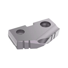 Spade Drill Insert: 31.00 mm Dia, Seat Size 2, High Speed Steel, 132 deg Point