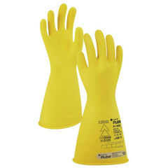 Rubber Linesman Gloves: Pulse Pulse, Class 00, 14" Long