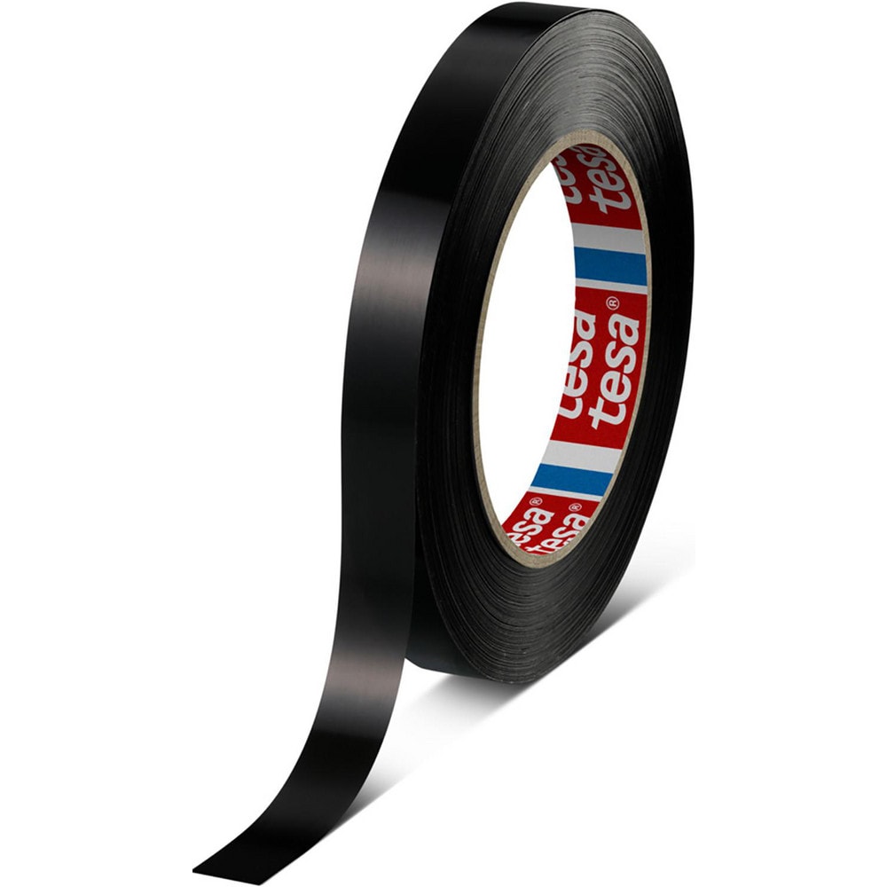 Tensilized Polypropylene Strapping Tape: 18 mm x 55 m, Black