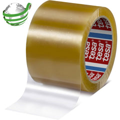 Bio-Based PLA Packaging Tape: 75 mm x 66 m, Transparent