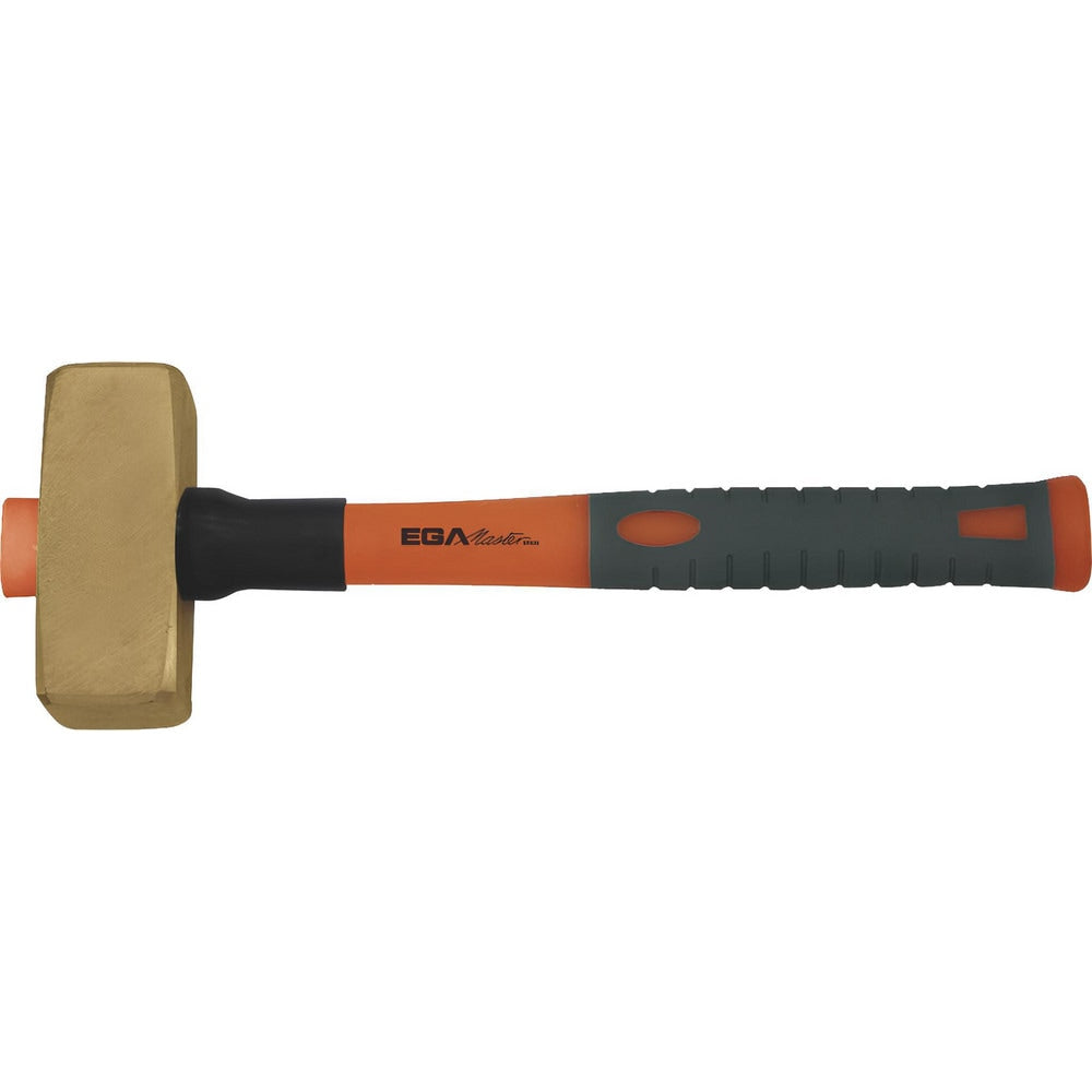 Sledge Hammers; Head Weight (Lb): 5.5116; Tool Type: German Type Stoning Hammer; Head Material: Aluminum Bronze; Head Weight Range: 3 to 5.9 Lb; Handle Material: Fiberglass; Overall Length Range: 25 to 35.9