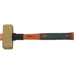 Sledge Hammers; Head Weight (Lb): 4.4093; Tool Type: German Type Stoning Hammer; Head Material: Beryllium Copper; Head Weight Range: 3 to 5.9 Lb; Handle Material: Fiberglass; Overall Length Range: 12 to 17.9