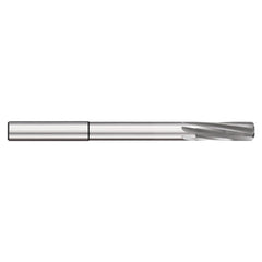 Chucking Reamer: 13/64" Dia, 3" OAL, 1" Flute Length, Straight-Cylindrical Shank, Solid Carbide