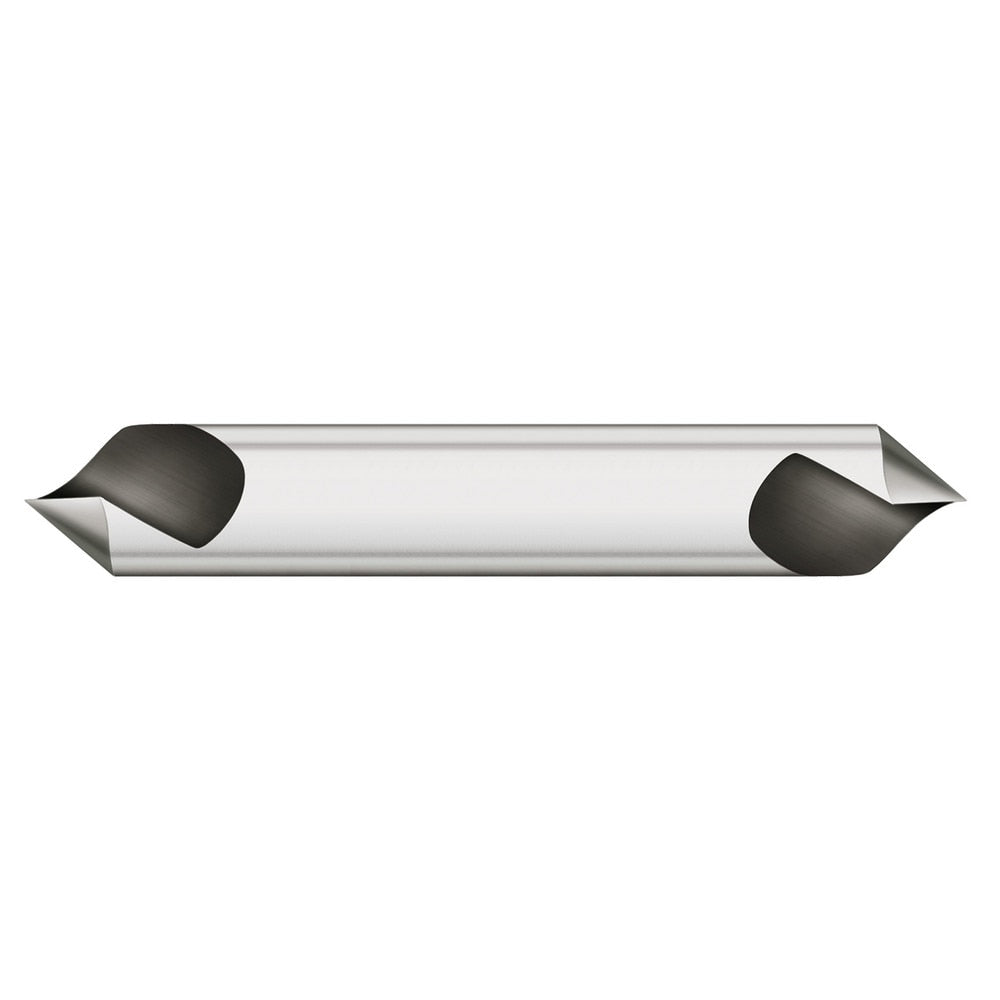 Countersink: 100 deg Included Angle, 1 Flute, Solid Carbide, Right Hand