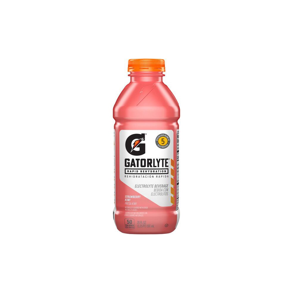 Activity Drink: 20  Bottle, Strawberry Kiwi, Liquid, Yields 20.00 oz