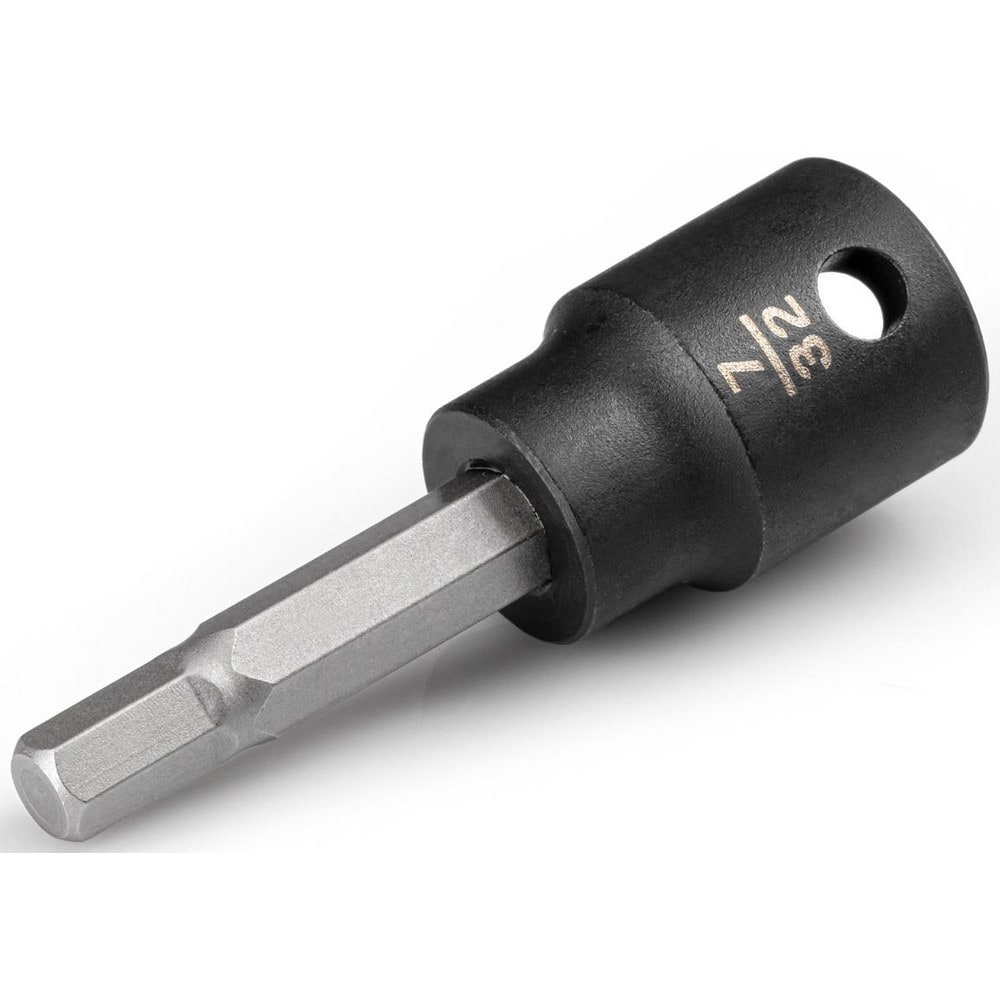 Impact Hex & Torx Bit Sockets; Drive Size: 3/8; Hex Size (Inch): 7/32; Bit Length (Decimal Inch): 1.16