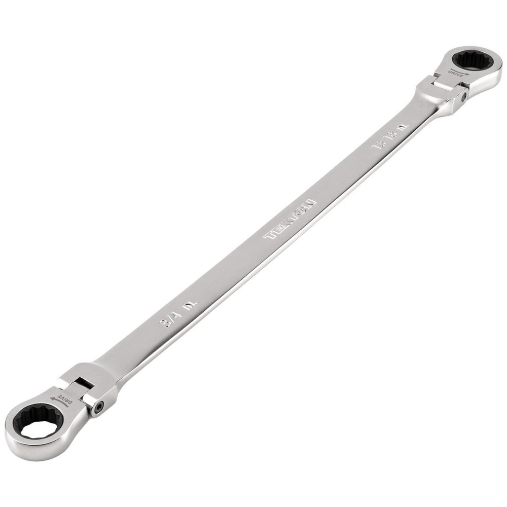 Combination Wrench: 3/4" Head Size, 0 deg Offset