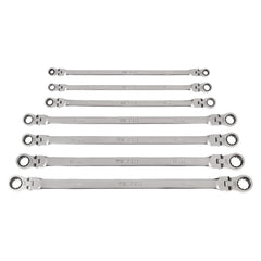 Ratchet Set: 7 Pc, Metric