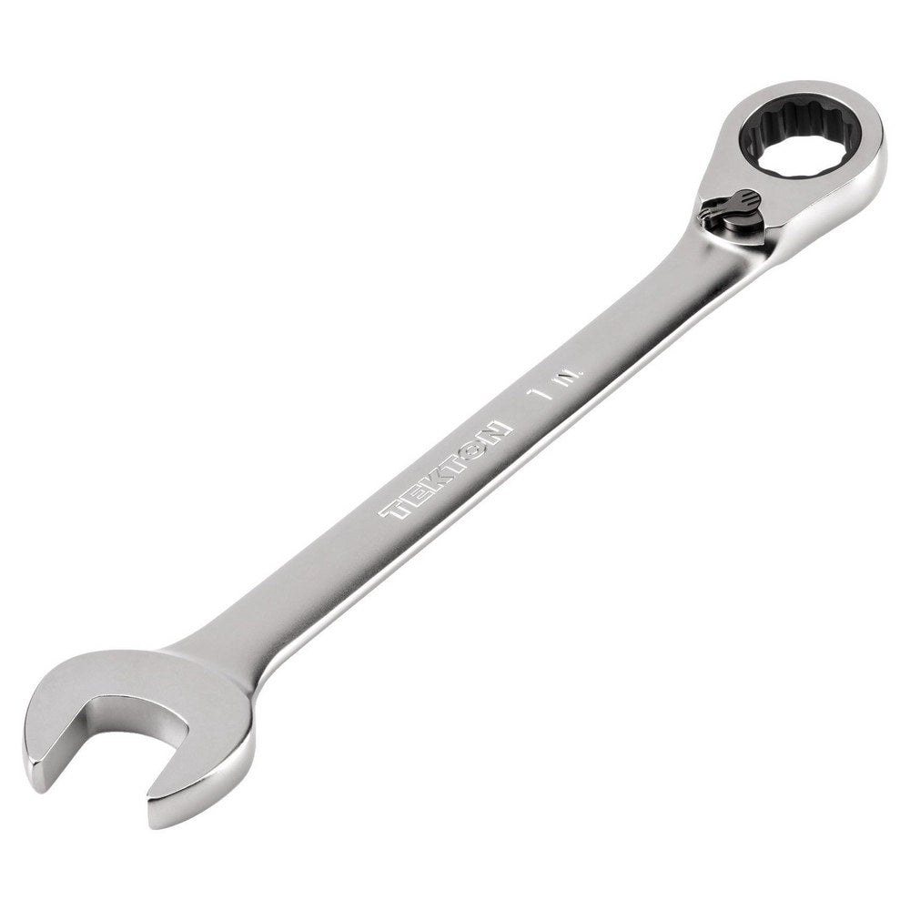 Combination Wrench: 1" Head Size, 15 deg Offset